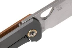 Böker Plus F3.5 01BO338 Brown Canvas Micarta Pocket Knife, Jesper Voxnaes Design -Böker Store BO01BO338 06 boker