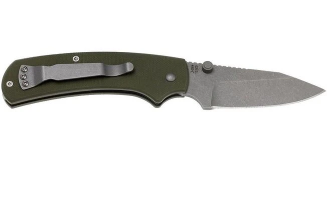 Böker Plus XS, OD-green Slipjoint Pocket Knife 3 Böker Plus XS, OD-green Slipjoint Pocket Knife