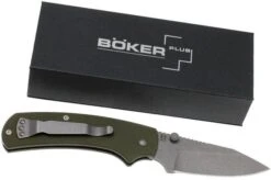 Böker Plus XS, OD-green Slipjoint Pocket Knife 17 Böker Plus XS, OD-green Slipjoint Pocket Knife -Böker Store BO01BO538 08 boker bo01bo538 08