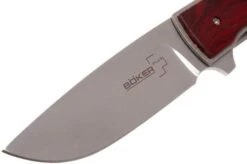 Böker Plus FR Cocobolo 01BO744 Flipper Pocket Knife, Brad Zinker Design -Böker Store BO01BO744 03 boker bo01bo744 03