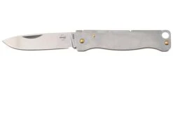Böker Plus Atlas Mini 01BP0024 Stonewashed 12C27, Stainless, Keychain Pocket Knife