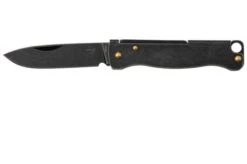 Böker Plus Atlas Mini 01BP0025 Blackwashed 12C27, Blackwashed Stainless, Keychain Pocket Knife