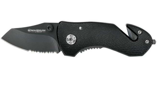 Böker Magnum Black Rescue 01MB456 Pocket Knife 3 Böker Magnum Black Rescue 01MB456 Pocket Knife