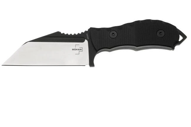 Böker Plus Andhrimnir Mini 02BO091, Double Tone Finish D2, Black G10, Fixed Knife, Midgards Design 3 Böker Plus Andhrimnir Mini 02BO091, Double Tone Finish D2, Black G10, Fixed Knife, Midgards Design