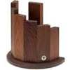 Böker Makassar 030402 Knife Block For 7 Knives, Brown -Böker Store BO030402 00 boker messenblok bo030402 00