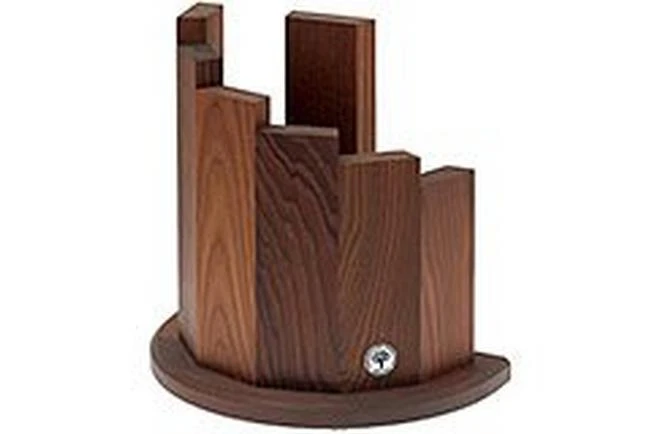 Böker Makassar 030402 Knife Block For 7 Knives, Brown 3 Böker Makassar 030402 Knife Block For 7 Knives, Brown