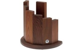 Böker Makassar 030402 Knife Block For 7 Knives, Brown -Böker Store BO030402 00 boker messenblok bo030402 01 1