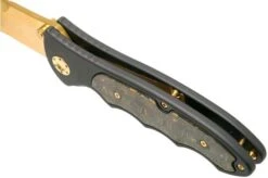 Böker Leopard-Damascus III Gold 110227DAM Limited Edition Pocket Knife -Böker Store BO110227DAM 07 boker