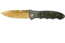 Böker Leopard-Damascus III Gold 42 110229DAM Limited Edition Pocket Knife