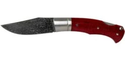 Böker Boxer 111025DAM Damascus, Micarta Gentleman's Knife, Raphael Durand Design