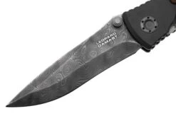 Böker Leopard-Damascus II 111054DAM Ziricote Wood, Pocket Knife -Böker Store BO111054DAM 03 boker