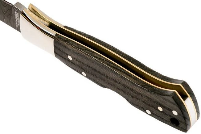 Böker Bog Oak Damascus 111100DAM Pocket Knife 7 Böker Bog Oak Damascus 111100DAM Pocket Knife - Image 5