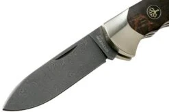 Böker Scout Spearpoint Curly Birch Damascus 112202DAM Birch Root Wood, Pocket Knife -Böker Store BO112202DAM 03 boker