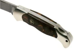 Böker Scout Spearpoint Curly Birch Damascus 112202DAM Birch Root Wood, Pocket Knife -Böker Store BO112202DAM 07 boker