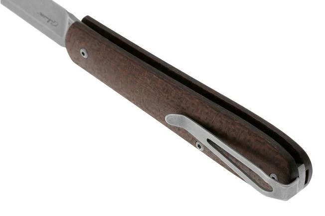 Böker Coffin 112946 Jute Micarta, Slipjoint Pocket Knife, Chuck Gedraitis Design 6 Böker Coffin 112946 Jute Micarta, Slipjoint Pocket Knife, Chuck Gedraitis Design - Image 4