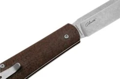 Böker Coffin 112946 Jute Micarta, Slipjoint Pocket Knife, Chuck Gedraitis Design 12 Böker Coffin 112946 Jute Micarta, Slipjoint Pocket Knife, Chuck Gedraitis Design -Böker Store BO112946 05 boker