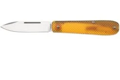 Böker Manufaktur Coffin 112947 Satin MagnaCut, Ultem, Slipjoint Pocket Knife, Chuck Gedraitis Design