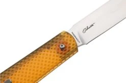 Böker Manufaktur Coffin 112947 Satin MagnaCut, Ultem, Slipjoint Pocket Knife, Chuck Gedraitis Design -Böker Store BO112947 05 boker