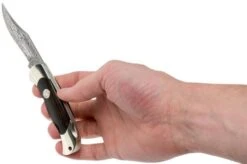 Böker Annual Damascus 2019 Junior Scout, 1132019DAM Gentleman's Knife -Böker Store BO1132019DAM 08 boker