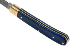 Böker Trapper Uno Annual 2021 Damascus 1132021DAM Limited Edition Pocket Knife -Böker Store BO1132021DAM 05 boker