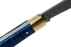 Böker Trapper Uno Annual 2021 Damascus 1132021DAM Limited Edition Pocket Knife -Böker Store BO1132021DAM 06 boker
