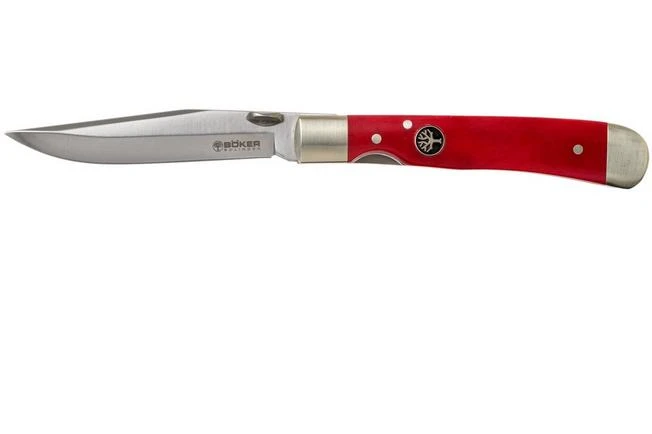 Böker Trapperliner Bone Red 114711 Pocket Knife 3 Böker Trapperliner Bone Red 114711 Pocket Knife