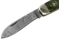 Böker Mono Damascus, Curly Birch Green 118030DAM Hunting Knife 11 Böker Mono Damascus, Curly Birch Green 118030DAM Hunting Knife -Böker Store BO118030DAM 03 boker