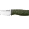 Böker Manufaktur Bronco Mini Saber 121501 Stonewashed 3V, Green TPE, Bushcraft Knife -Böker Store BO121501 01 boker