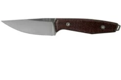 Böker Daily Knives AK1 Droppoint 122502, Bison Micarta Fixed Knife, Alex Kremer Design