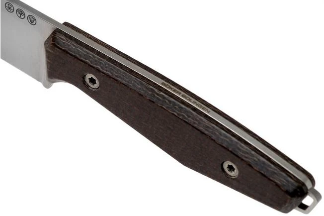 Böker Daily Knives AK1 Droppoint 122502, Bison Micarta Fixed Knife, Alex Kremer Design 7 Böker Daily Knives AK1 Droppoint 122502, Bison Micarta Fixed Knife, Alex Kremer Design - Image 5