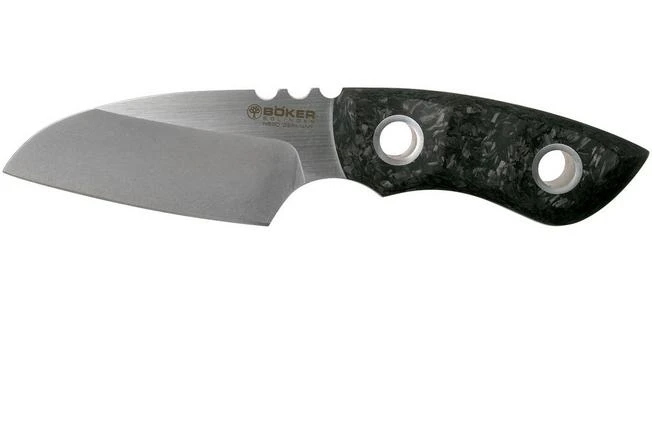 Böker Manufaktur Pry-Mate Carbon N690 122614 Fixed Knife 3 Böker Manufaktur Pry-Mate Carbon N690 122614 Fixed Knife