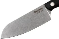 Böker 130266, Saga Santoku, Stonewash Finish -Böker Store BO130266 03 boker saga stonewash bo130266 03