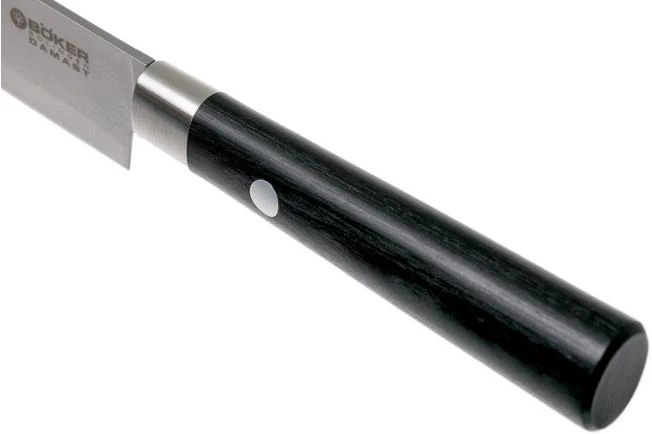 Böker Damast Black Utility Knife 14.5 Cm 130414DAM 7 Böker Damast Black Utility Knife 14.5 Cm 130414DAM - Image 5
