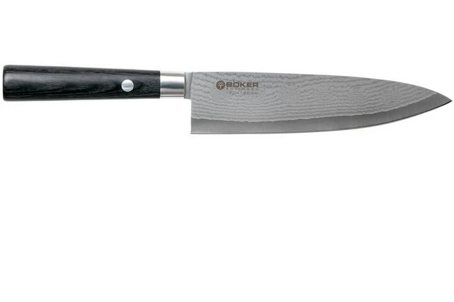 Böker Damast Black Chef's Knife 15 Cm130419DAM 4 Böker Damast Black Chef's Knife 15 Cm130419DAM - Image 2