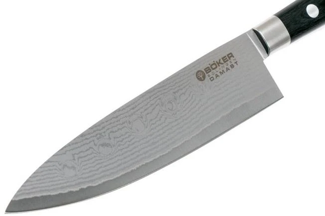 Böker Damast Black Chef's Knife 15 Cm130419DAM 5 Böker Damast Black Chef's Knife 15 Cm130419DAM - Image 3
