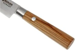 Böker Damast Olive 15.5 Cm Paring Knife, 130434DAM -Böker Store BO130434DAM 03 boker damast olive bo130434dam 03