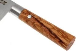 Böker Damast Olive 17.2 Cm Santoku, 130437DAM -Böker Store BO130437DAM 03 boker damast olive bo130437dam 03