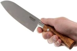 Böker Damast Olive 17.2 Cm Santoku, 130437DAM -Böker Store BO130437DAM 05 boker damast olive bo130437dam 05 2