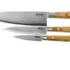 Böker Damast Olive 3-piece Knife Set, 130440SET