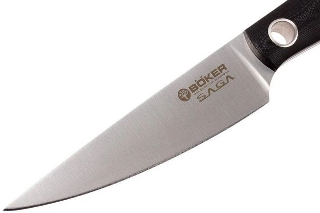 Böker 131264, Saga Paring Knife 10 Cm, Blue Satin Finish 5 Böker 131264, Saga Paring Knife 10 Cm, Blue Satin Finish - Image 3