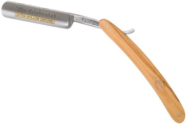 Böker Manufaktur The Celebrated, Olive Straight Razor 140327 3 Böker Manufaktur The Celebrated, Olive Straight Razor 140327