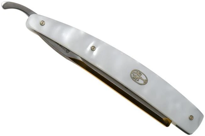 Böker Manufaktur Mother Of Pearl 2.0 140556 Straight Razor 7 Böker Manufaktur Mother Of Pearl 2.0 140556 Straight Razor - Image 5