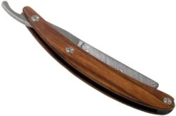 Böker Manufaktur Master Cutter Damascus, Desert Ironwood 140800DAM Straight Razor 11 Böker Manufaktur Master Cutter Damascus, Desert Ironwood 140800DAM Straight Razor -Böker Store BO140800DAM 04 boker
