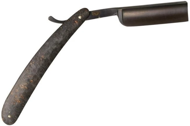 Böker Manufaktur Solingen Black Amboina 140919 Straight Razor 4 Böker Manufaktur Solingen Black Amboina 140919 Straight Razor - Image 2