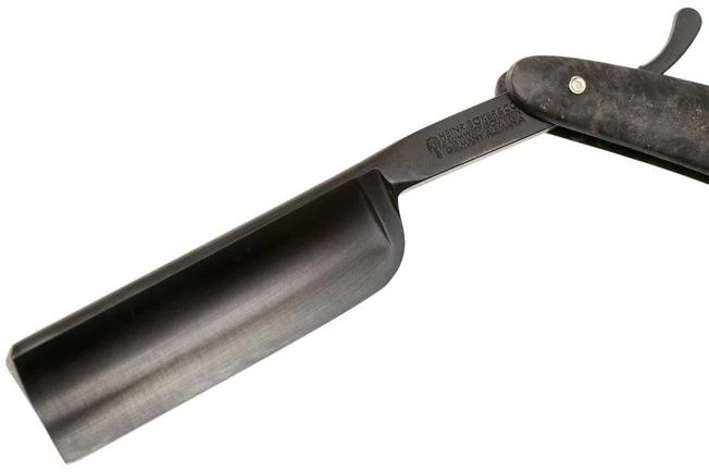 Böker Manufaktur Solingen Black Amboina 140919 Straight Razor 5 Böker Manufaktur Solingen Black Amboina 140919 Straight Razor - Image 3